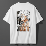 Sun God Nika Gear 5 Anime Edition Dropshoulder White