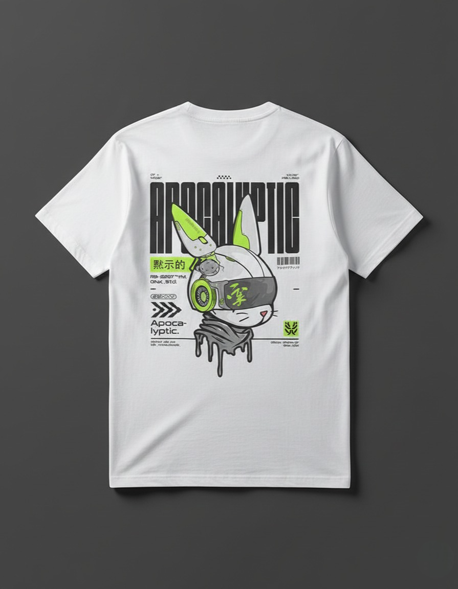 WhatsApp Image 2026-01-16 at 12.41.19 AM (18)-Photoroom Apocalyptic Cyber-Rabbit Techwear Dropshoulder White - Image 1