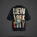 New York City Statue of Liberty Edition Dropshoulder Black