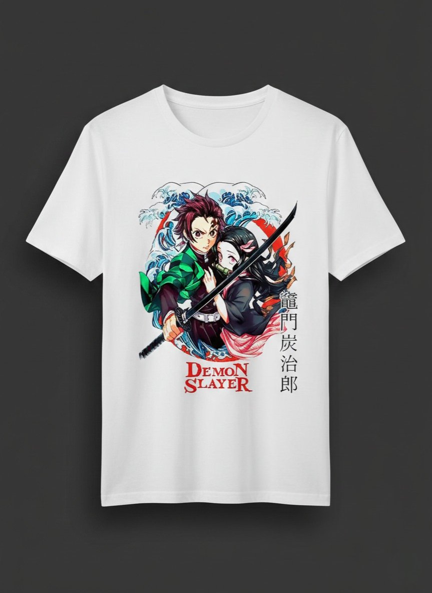 WhatsApp Image 2026-01-16 at 12.41.19 AM (23)-Photoroom Demon Slayer Tanjiro & Nezuko Edition Dropshoulder White - Image 1