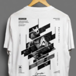 Neon Samurai Urban Techwear Dropshoulder White