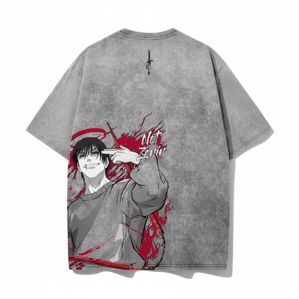 WhatsApp Image 2026-01-16 at 12.41.19 AM (6) Not Zenin Toji Fushiguro Inspired Drop Shoulder Grey - Image 1