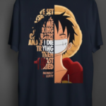 Pirate King" Split Graphic Drop Shoulder